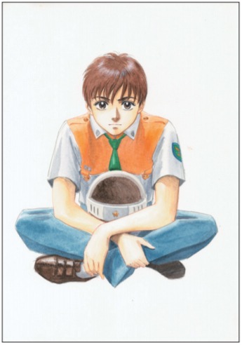 「機動警察パトレイバー30周年突破記念展～30th HEADGEAR EXHIBITION featuring EARLY DAYS─PATLABOR THE MOVIE～in 東京 ACT.2」に展示されるゆうきまさみの作品。