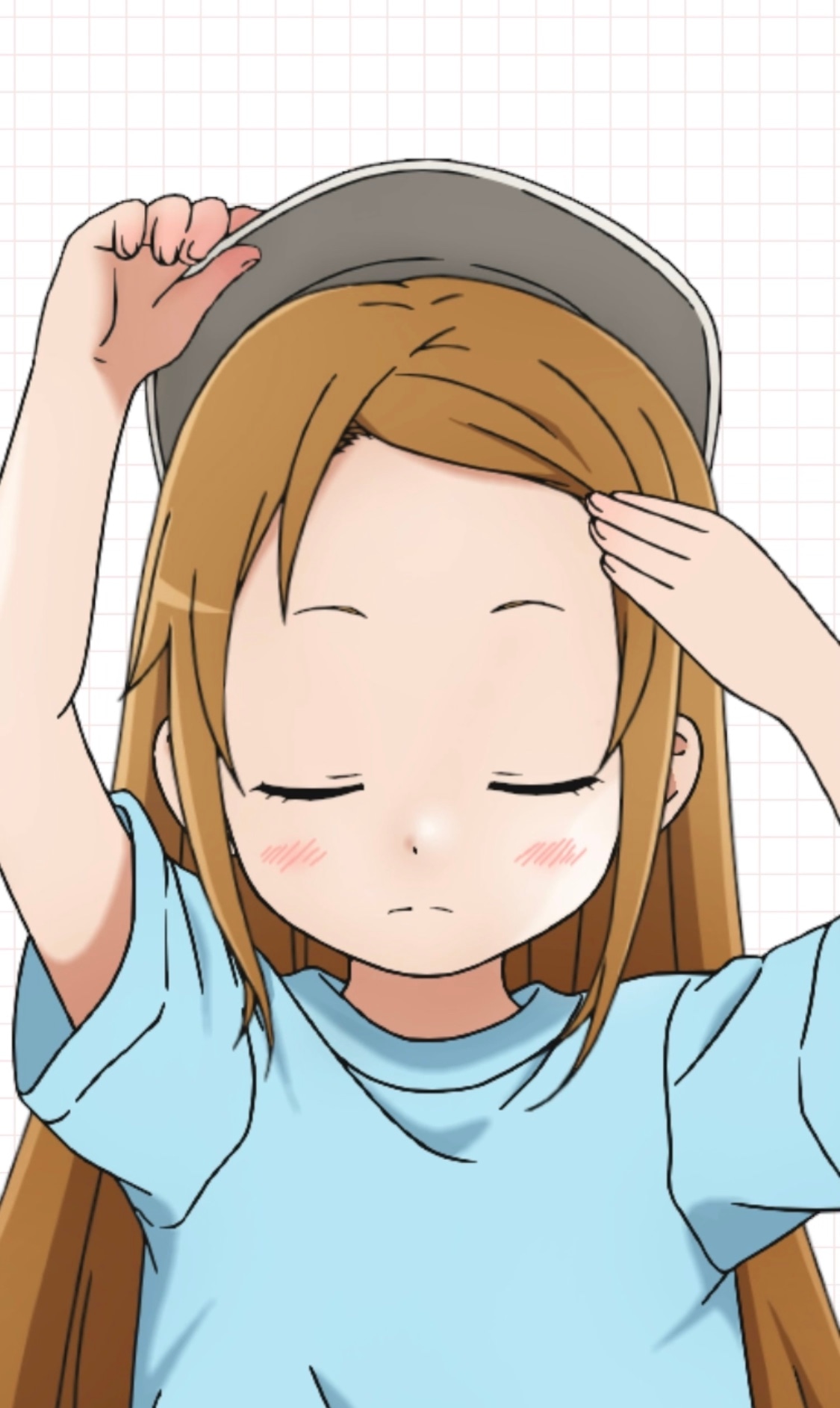 おでこを見せる血小板のイラスト。