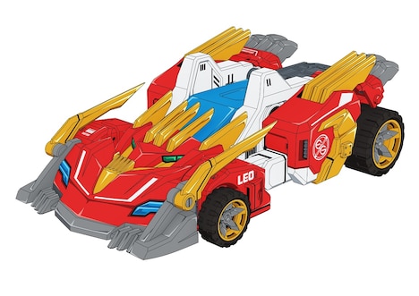 ガオグランナーレオの設定画。