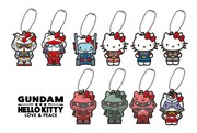 「GUNDAM★HELLO KITTYカプセルラバーマスコット」