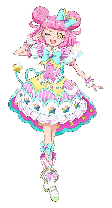 ミラクル☆キラッツのマスコット・キラッCHUがアイドルになった姿。