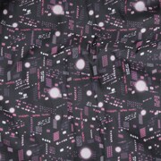 「高町なのは モデル ボディバッグ」内装の図柄。