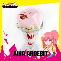 「アイナのコットンキャンディパフェ▼」（※▼はハートマーク）