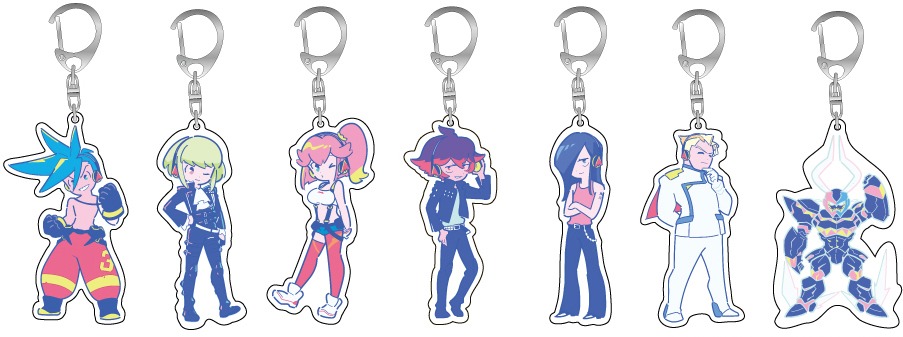 トレーディングアクリルキーホルダー