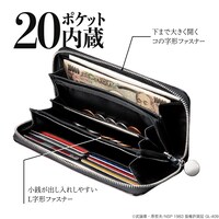 「北斗の拳 世紀末覇者拳王 レザーウォレット」内装イメージ