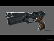 ドミネーター（CV：日髙のり子） (c)サイコパス製作委員会