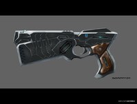 ドミネーター（CV：日髙のり子） (c)サイコパス製作委員会