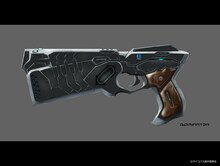 ドミネーター（CV：日髙のり子） (c)サイコパス製作委員会