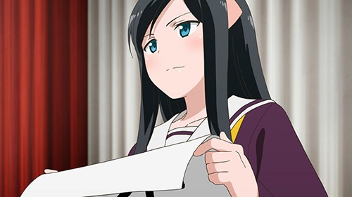 TVアニメ「群れなせ！シートン学園」第3話より。