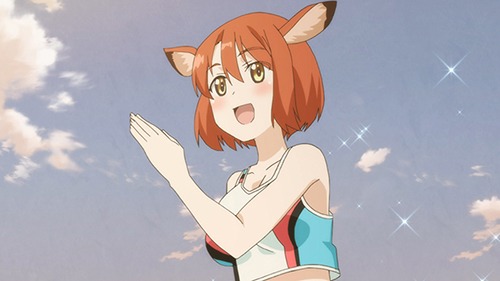 TVアニメ「群れなせ！シートン学園」第3話より。