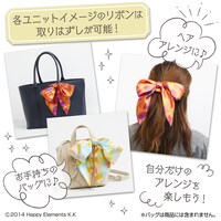 リボンの使用イメージ。