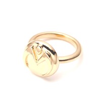 「杜王町地図柄＆マーク スカーフリングセット」のリング。