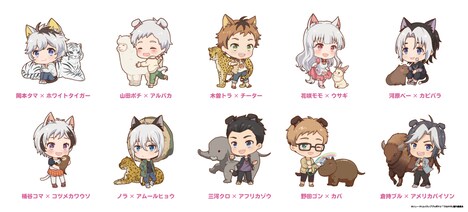 描き起こしデフォルメイラスト