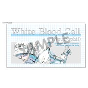 「はたらく細胞 フラットポーチ 白血球（好中球）」