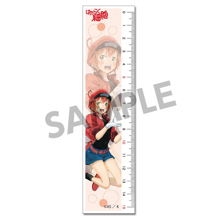 はたらく細胞原画展」先行販売グッズが登場、清水茜の原画を使用した