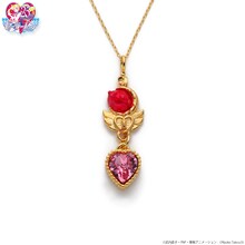 「美少女戦士セーラームーン ハートクリスタルアクセサリー ネックレス」