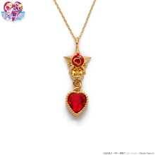 「美少女戦士セーラームーン ハートクリスタルアクセサリー ネックレス」