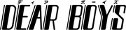 「DEAR BOYS」ロゴ