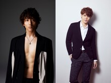 左から大貫勇輔、宮野真守。