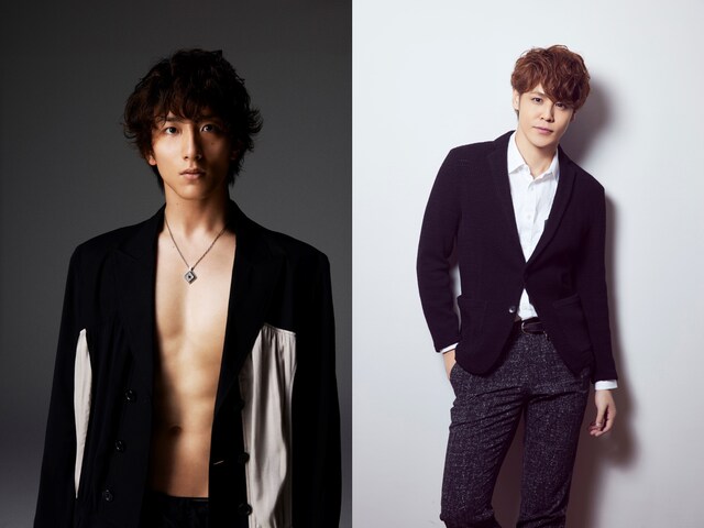 左から大貫勇輔、宮野真守。