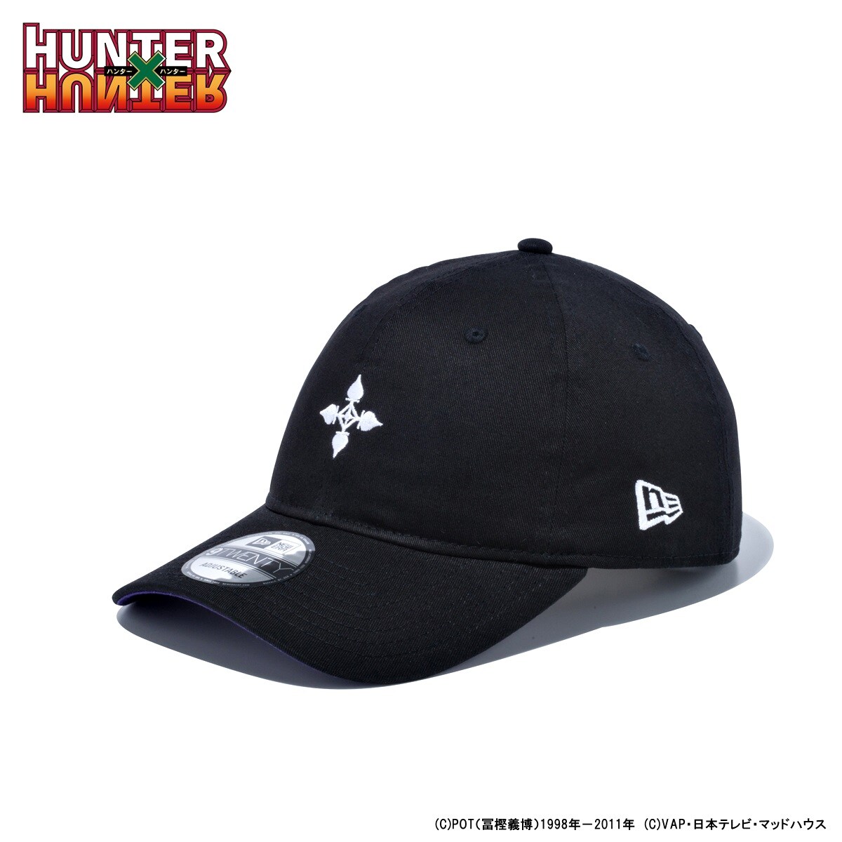 HUNTER×HUNTER」×NEW ERA コラボキャップのクロロモデル、ヒソカモデル