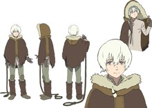 フシのキャラクターデザイン。(c)大今良時・講談社／NHK ・NEP