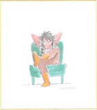 監督を務める浜名孝行のイラスト。