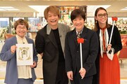 左から近藤春菜、香取慎吾、内村光良、滝沢カレン。 (c)フジテレビ