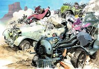 アントンシクが手がけるイメージボード「デッドヒート」。