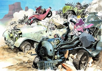 アントンシクが手がけるイメージボード「デッドヒート」。