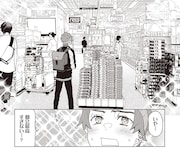 「SA07」第7話より。ガンプラ売り場に大興奮する茉愛の同級生・宮田。