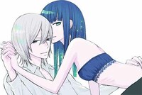 「キスをしても君は」のイラスト。