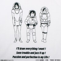 「映像研には手を出すな！ 電撃3人娘 Tシャツ」