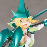 「戦姫絶唱シンフォギアGX 1/7 暁切歌」笑顔パーツを付けた状態。