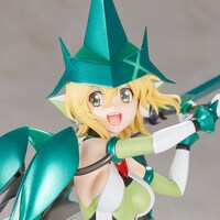 「戦姫絶唱シンフォギアGX 1/7 暁切歌」笑顔パーツを付けた状態。