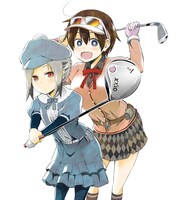 「おひさまバーディー」のカット。(c)由伊大輔/集英社