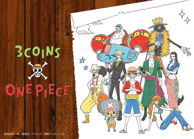 「3COINS×ONE PIECE」ビジュアル