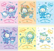 「おジャ魔女どれみ」とサンリオキャラクターのコラボデザイン（ファンシーポップデザインver）。