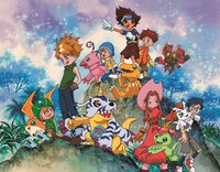 アニメ「デジモンアドベンチャー」より。