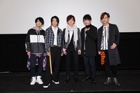 Argonavisのメンバー。左から前田誠二、橋本祥平、伊藤昌弘、森嶋秀太、日向大輔。
