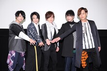 Argonavisのメンバー。左から前田誠二、橋本祥平、伊藤昌弘、森嶋秀太、日向大輔。