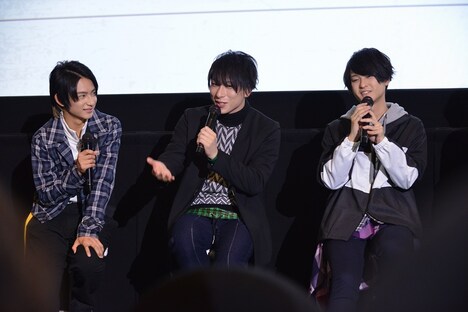 アニメ「アルゴナビス from BanG Dream!」制作発表会の様子。