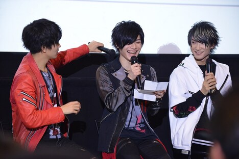 アニメ「アルゴナビス from BanG Dream!」制作発表会の様子。