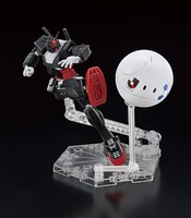 「HG RX-78-2 ガンダム JリーグVer.」と「ハロプラ ハロ JリーグVer.」。