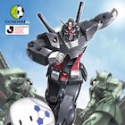 ガンダム×Jリーグ、キックオフ!各クラブカラーなど施したガンプラ21体がずらり