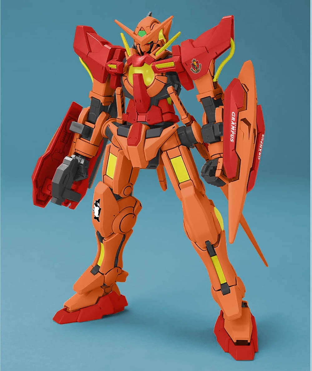 名古屋グランパス ガンダムエクシア」(c)1995 N.G.E. - ガンダム