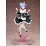 リゼロ 猫耳メイドなレムのフィギュア 猫パーツは着脱可能 コミックナタリー