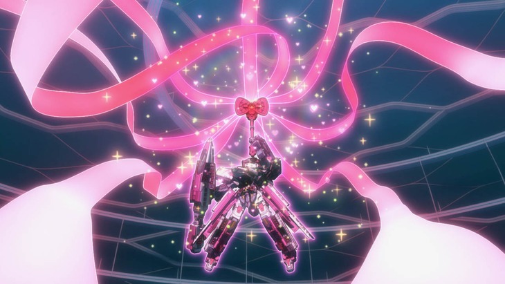 オリジナルコラボアニメの場面カット。