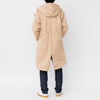 フーデットコートの使用イメージ。