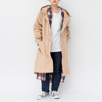 フーデットコートの使用イメージ。